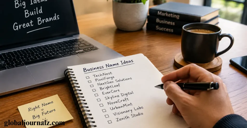 3. Choose a business name