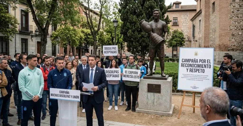 A campaign, a statue and many apologies