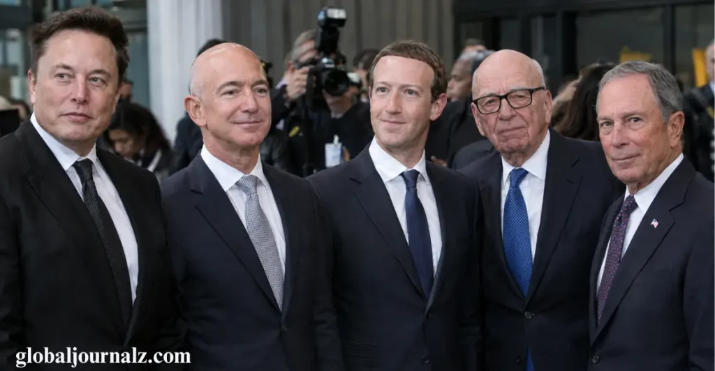 Business Titans and Media Figures