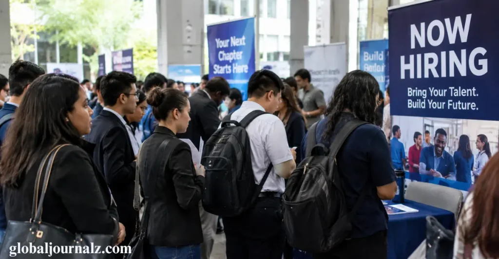 Crowded and competitive job market