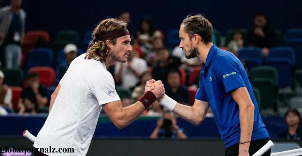 Daniil Medvedev Defeats Stefanos Tsitsipas at Shanghai Masters