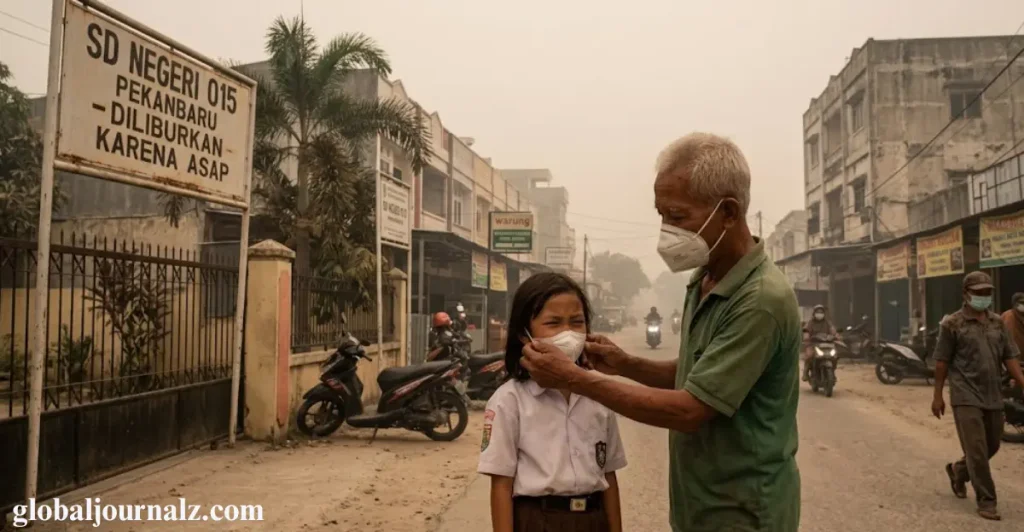 Haze Shuts Schools in One of Worst-Hit Indonesian Cities