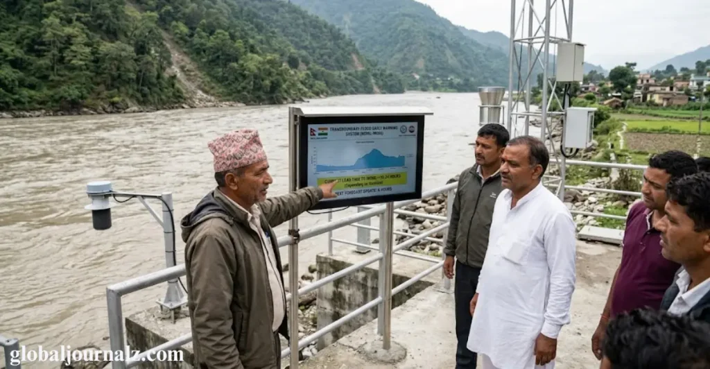 How much warning can India get from Nepal?