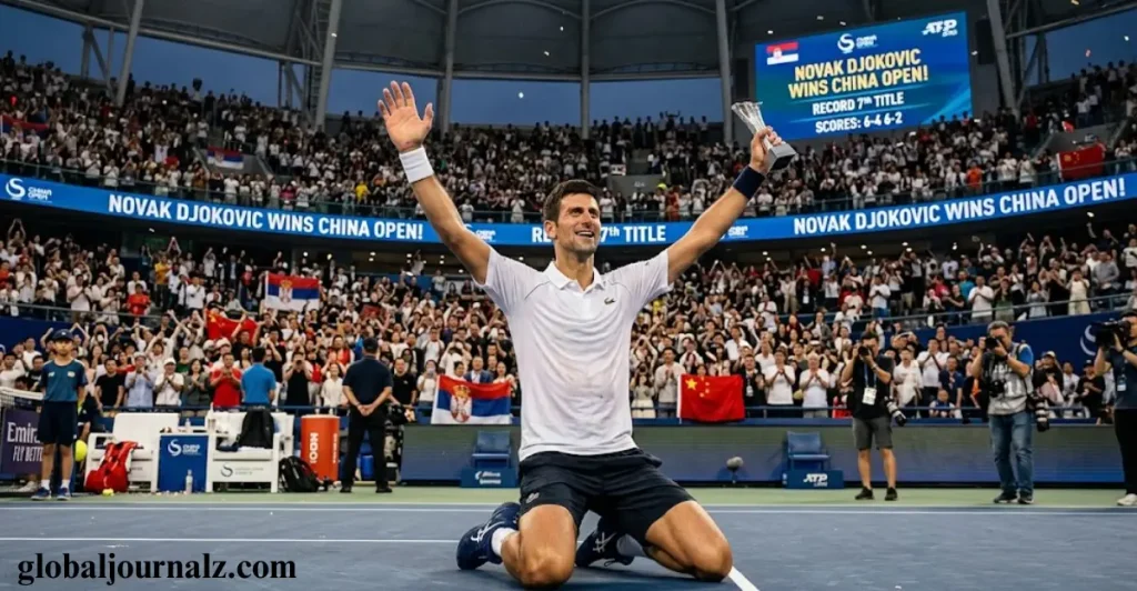 Novak Djokovic Wins Record Seventh China Open Title