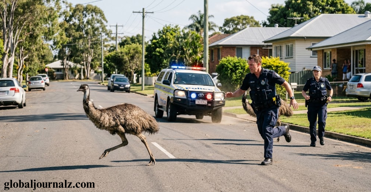 Runaway Emu Sparks Australian Police Chase as Viral Video Takes Over Social Media