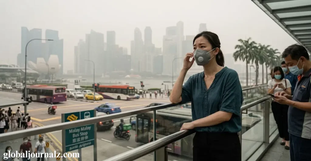 Singapore on Edge as It Eyes Air Pollution Levels