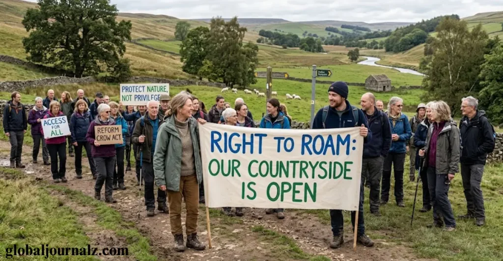 The ongoing right to roam campaign