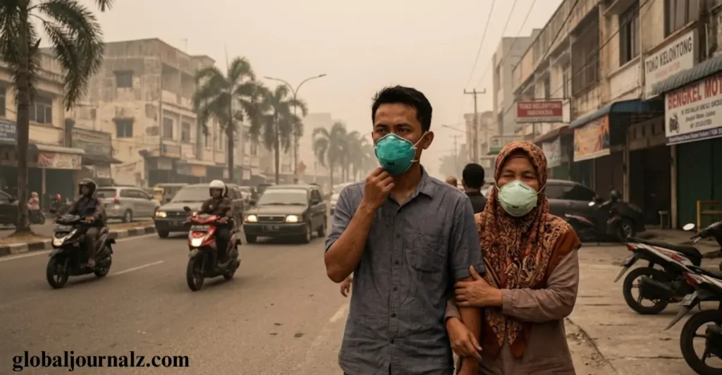 Toxic Haze Spreads Across South East Asia as Wildfires Burn